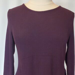 Bobeau Purple Knit Top L